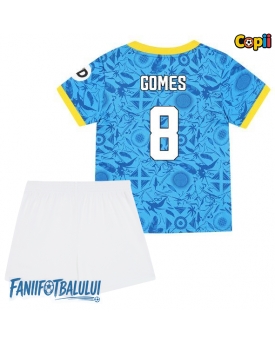 Wolves Joao Gomes #8 Echipament de Fotbal Replică 2025-26 Copii Treilea (+ Șorturi)